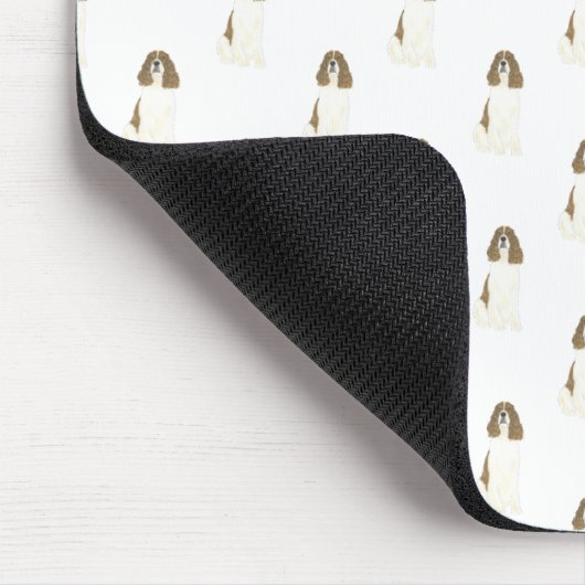 Englisch Springer Spanisch (Lever & White) Mousepad (Ecke)