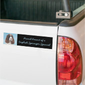 Englisch Springer Spanisch Malerei Original Dog Ar Autoaufkleber (Auf Lkw)