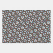 Englisch Springer Spanisch Malerei Original Dog Ar Geschenkpapier Set (Vorderseite 3)