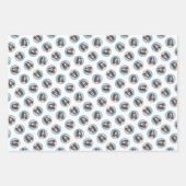 Englisch Springer Spanisch Malerei Original Dog Ar Geschenkpapier Set (Vorderseite 2)