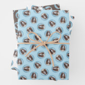 Englisch Springer Spanisch Malerei Original Dog Ar Geschenkpapier Set (Beispiel)