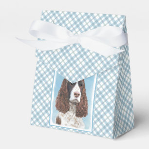 Englisch Springer Spanisch Malerei Original Dog Ar Geschenkschachtel