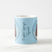 Englisch Springer Spanisch Malerei Original Dog Ar Kaffeetasse (Mittel)