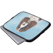 Englisch Springer Spanisch Malerei Original Dog Ar Laptopschutzhülle (Vorne Knopf)