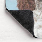 Englisch Springer Spanisch Malerei Original Dog Ar Mousepad (Ecke)
