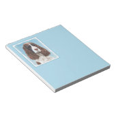 Englisch Springer Spanisch Malerei Original Dog Ar Notizblock (angewinkelt)