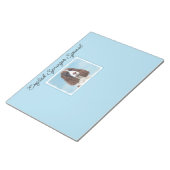 Englisch Springer Spanisch Malerei Original Dog Ar Notizblock (angewinkelt)