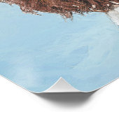 Englisch Springer Spanisch Malerei Original Dog Ar Poster (Ecke)