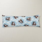 Englisch Springer Spanisch Malerei Original Dog Ar Seitenschläferkissen (Rückseite)