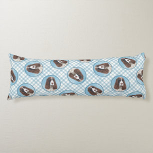 Englisch Springer Spanisch Malerei Original Dog Ar Seitenschläferkissen