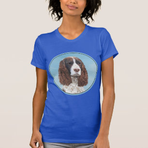 Englisch Springer Spanisch Malerei Original Dog Ar T-Shirt