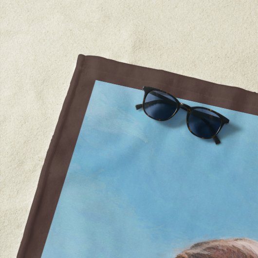 Englisch Springer Spanisch Malerei Original Hund K Strandtuch (Beispiel)