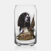 Englisch Springer Spanisch mit Fasan Dosenglas (Rückseite)