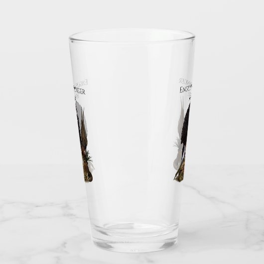 Englisch Springer Spanisch mit Fasan Glas (Links)