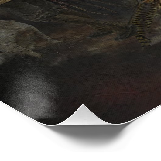 Englisch Springer Spanisch mit Fasan Poster (Ecke)