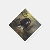 Englisch Springer Spanisch mit Fasan Serviette (Ecke)