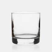 Englisch Springer Spanisch mit Fasan Whiskyglas (Links)