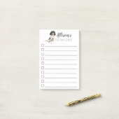 Englisch Springer Spanisch Personalisiert zu tun L Post-it Klebezettel (Auf Schreibtisch)