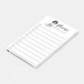 Englisch Springer Spanisch Personalisiert zu tun L Post-it Klebezettel (angewinkelt)