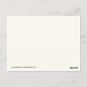 Englisch Springer Spanisch Profil Postkarten (Rückseite)