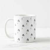 Englisch Springer Spanisch (Schwarz & Weiß) Kaffeetasse (Links)