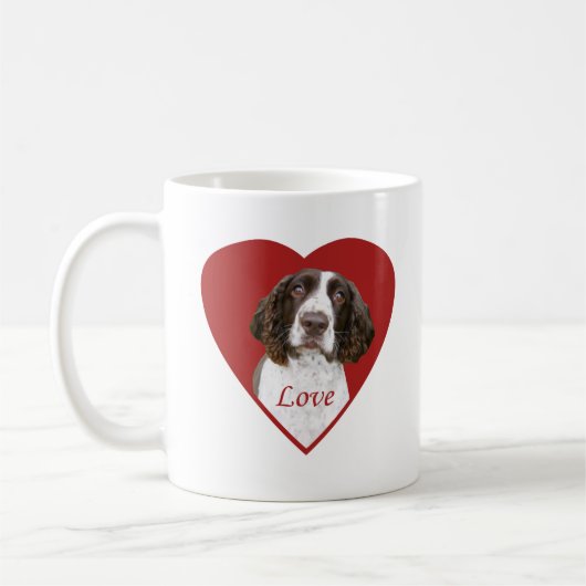 Englisch Springer Spanische Liebe Kaffeezubereitun Kaffeetasse (Links)