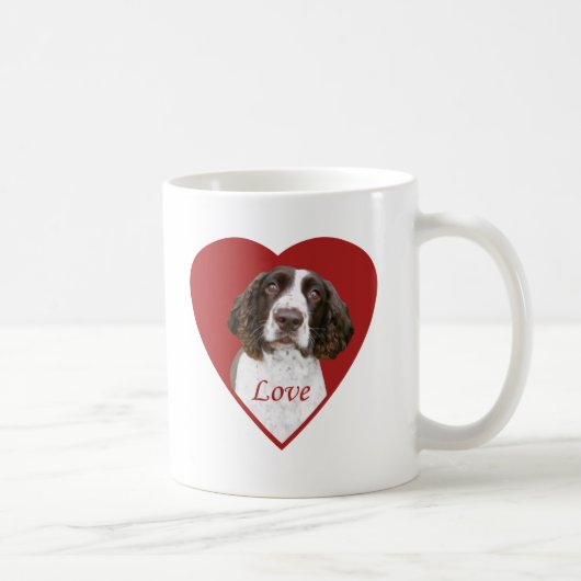 Englisch Springer Spanische Liebe Kaffeezubereitun Kaffeetasse (Rechts)