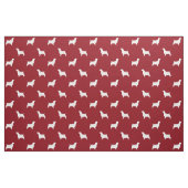 Englisch Springer Spanische Silhouetten Pattern Re Stoff (Fat Quarter (45,7 x 55,9 cm))