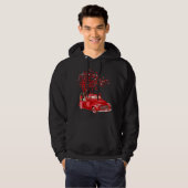 Englisch Springer Spanischer Reitwagen Valentine B Hoodie (Vorne ganz)