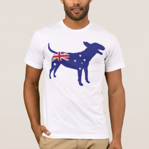Englisch-Stier-Terrier/australisches T-Shirt