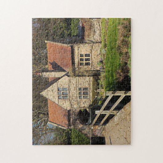 ENGLISCH STONE HÜTTE JIGSAW PUZZLE (Vertikal)