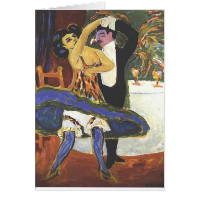 Englisch-Tanz-Paare Ernst Ludwig Kirchner- (Vorne)