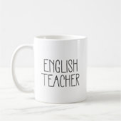 Englisch Teacher Coffee Tasse (Links)