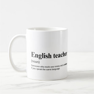 Englisch Teacher Funny Teaching Definition Kaffeetasse