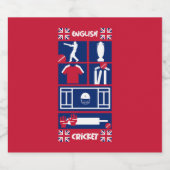 Englisch Test Cricket The Ashes Bierflaschenetikett (Einzelnes Label)