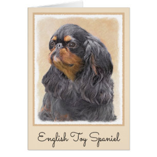 Englisch Toy Spanisch Malerei Original Animal Art