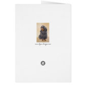 Englisch Toy Spanisch Malerei Original Animal Art (Hinten)