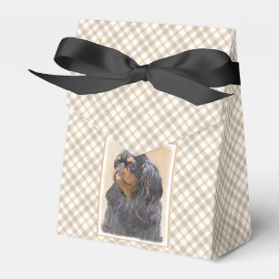 Englisch Toy Spanisch Malerei Original Animal Art Geschenkschachtel