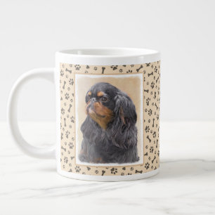 Englisch Toy Spanisch Malerei Original Animal Art Jumbo-Tasse
