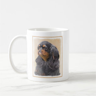 Englisch Toy Spanisch Malerei Original Animal Art Kaffeetasse