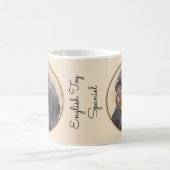 Englisch Toy Spanisch Malerei Original Animal Art Kaffeetasse (Mittel)