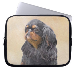 Englisch Toy Spanisch Malerei Original Animal Art Laptopschutzhülle