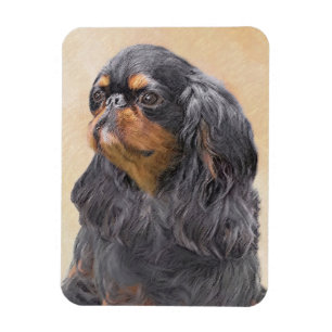 Englisch Toy Spanisch Malerei Original Animal Art Magnet