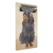 Englisch Toy Spanisch Malerei Original Animal Art Mini Klemmbrett (Schrägansicht)