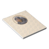 Englisch Toy Spanisch Malerei Original Animal Art Notizblock (angewinkelt)