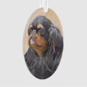 Englisch Toy Spanisch Malerei Original Animal Art Ornament (Vorderseite)