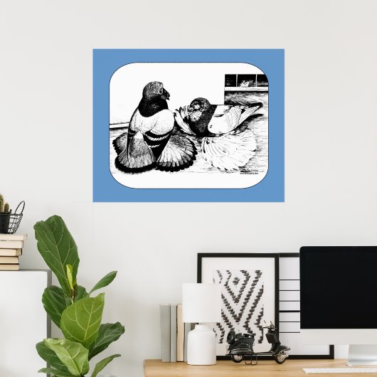 Englisch Trumpeters Poster (Heimbüro)