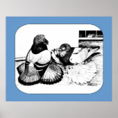 Englisch Trumpeters Poster (Vorne)