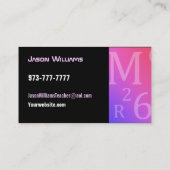 Englisch- und Mathetutor Visitenkarten Visitenkarte (Rückseite)