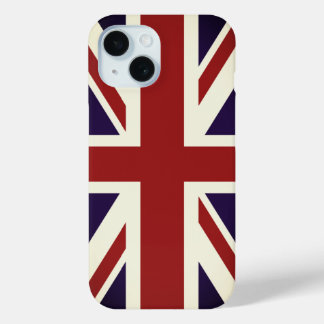 Englisch Union Jack Flag iPhone 15 Fall Case-Mate iPhone Hülle